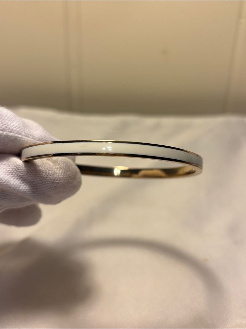 EUC COACH Horse & Carriage Gold-Tone Bangle Bracelet Trio Set - FULL SET! - Picture 10 of 16